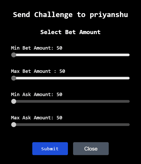 sendchallenge